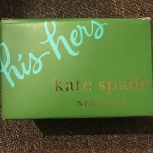 Kate Spade Lenox his and hers glasses